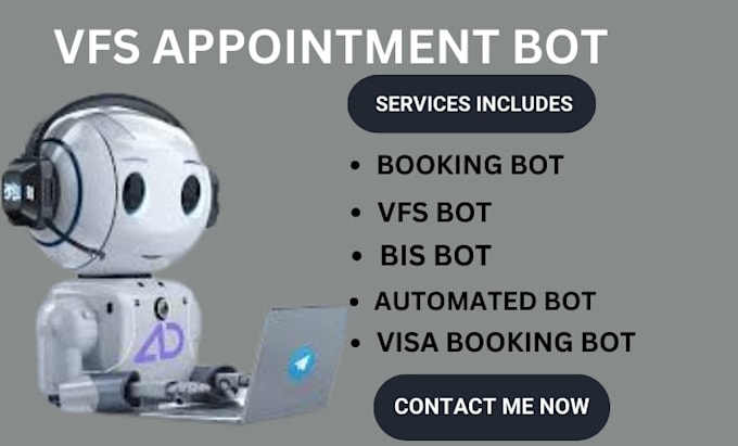 Bestseller - build appointment bot, vfs booking appointment bot, vfs appointment bot, tls bot