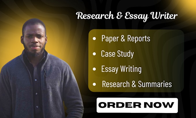 Gig Preview - Write research reports, case analysis study, apa paper, essay summary writing