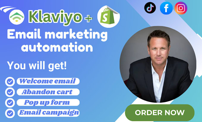 Bestseller - set up klaviyo email marketing flows for your shopify