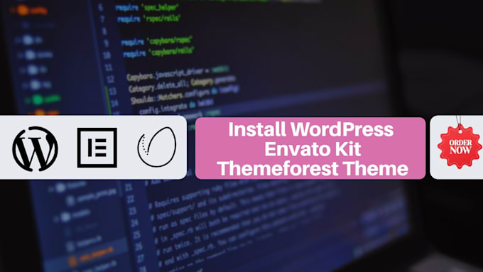 Gig Preview - Install envato elements kit,themeforest and wordpress themes plugins