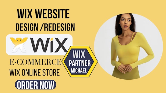 Gig Preview - Create wix website design redesign  wix website and develop wix online store