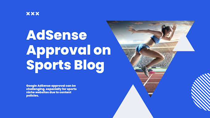 Bestseller - get your sports niche wordpress blog adsense approved