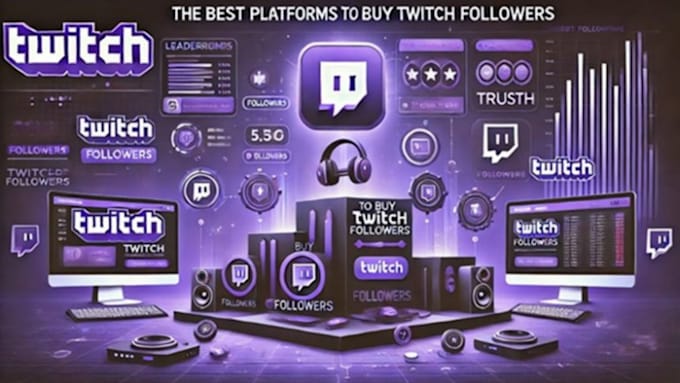 Bestseller - promote your twitch stream to gain active followers and views