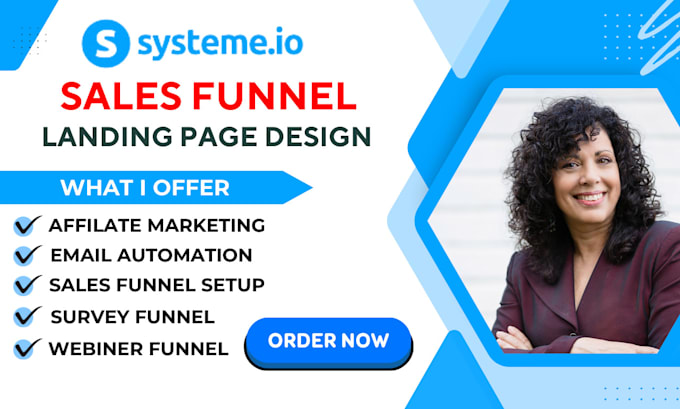 Bestseller - build systeme io sales funnel, brevo unbounce gohighlevel kajabi sales funnel