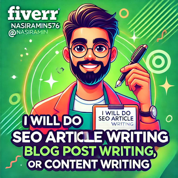 Gig Preview - Seo content writer, expert in blog posts and articles