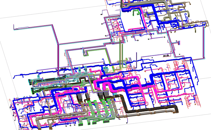 Bestseller - do hvac and mep bim modeling for you in revit