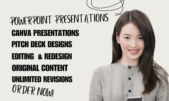 Gig Preview - Write, edit, proofread, and design modern powerpoint, n pitch deck presentation