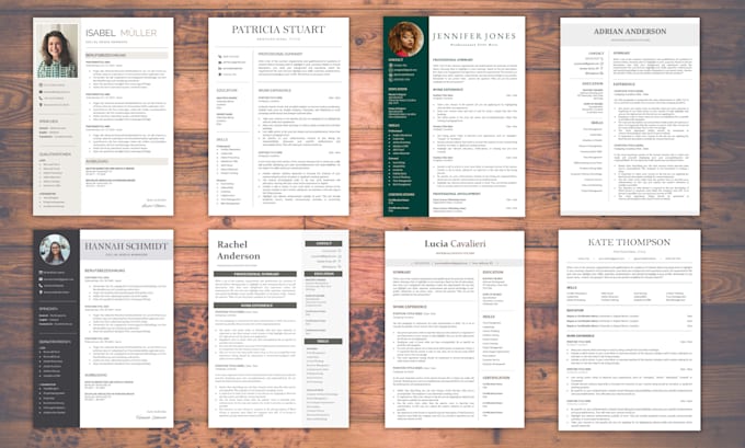 Gig Preview - Create an editable resume design for career success