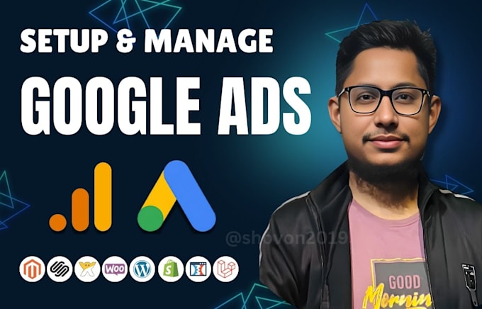 Gig Preview - Setup profitable google ads adwords, PPC campaigns, display ads, performance max