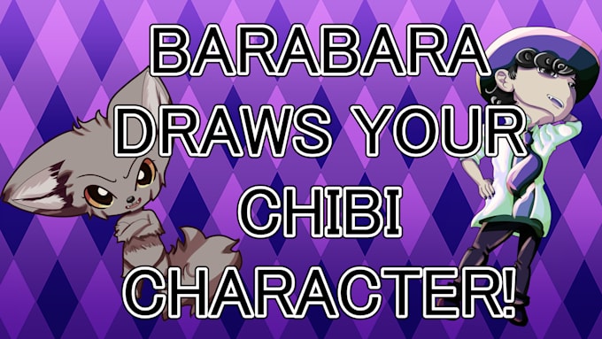 Gig Preview - Draw a chibi character for you