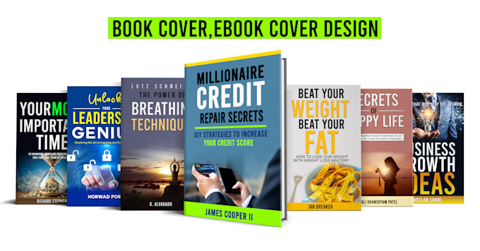 Bestseller - design non fiction book cover, ebook cover design in 24 hours