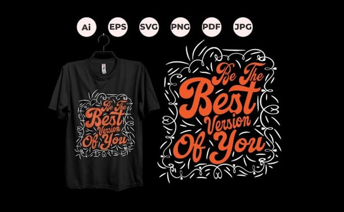 Gig Preview - Make graphic typography tshirt logo design for you