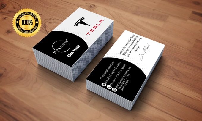 Gig Preview - Do professional and custom business card design