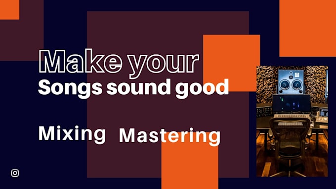 Gig Preview - Mix and master your songs