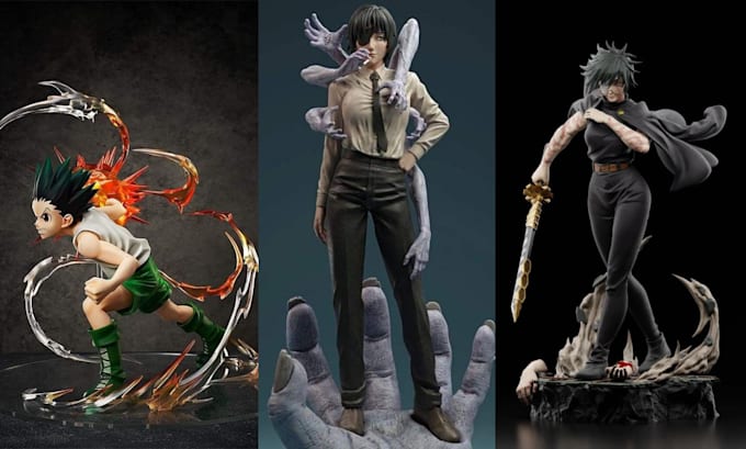 Bestseller - sculpt anime figures, collectibles, dioramas, and dnd miniatures for 3d printing