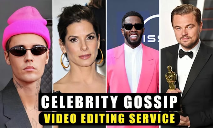 Gig Preview - Make celebrity gossip viral youtube videos within 24 hours