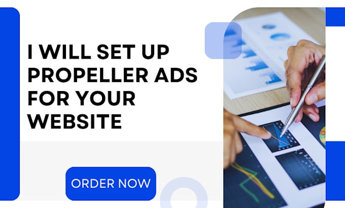 Gig Preview - Set up propeller ads for your website