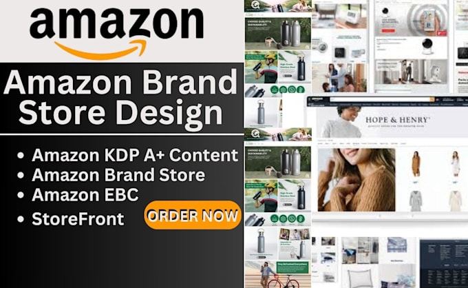 Gig Preview - Design amazon ebc amazon KDP a plus content, enhanced amazon brand store content