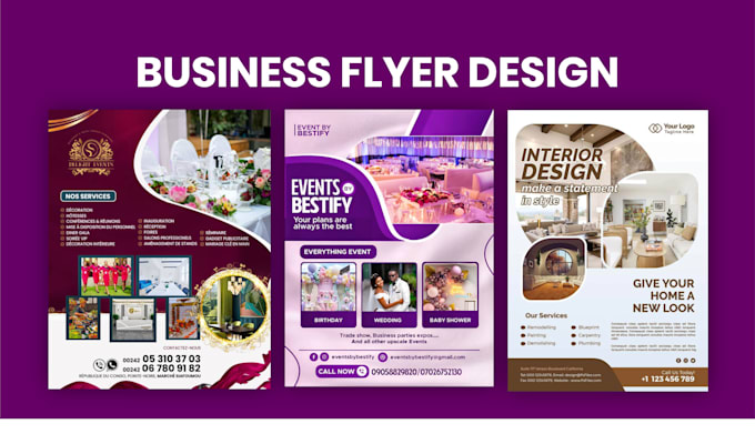 Bestseller - design brochures, profiles, annual report, catalog, bifold, trifold, leaflet