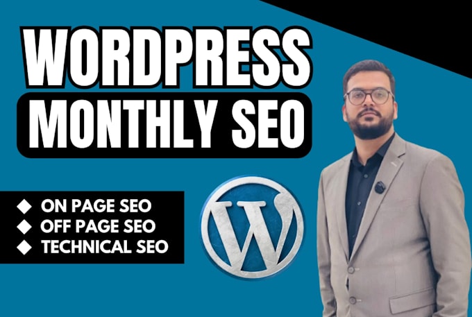 Gig Preview - Deliver professional wordpress monthly SEO services for your website