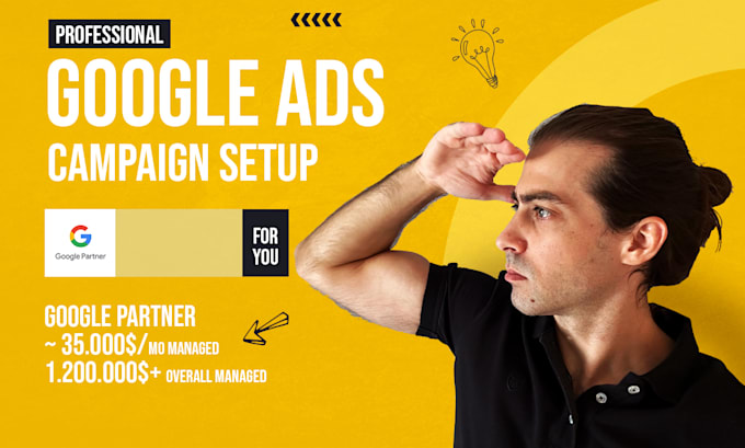 Gig Preview - Manage your google ads account and PPC campaigns