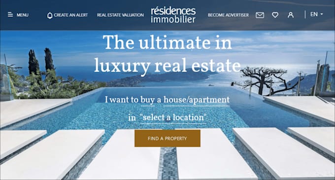 Bestseller - design real estate website, realtor website, house listing, properties listing