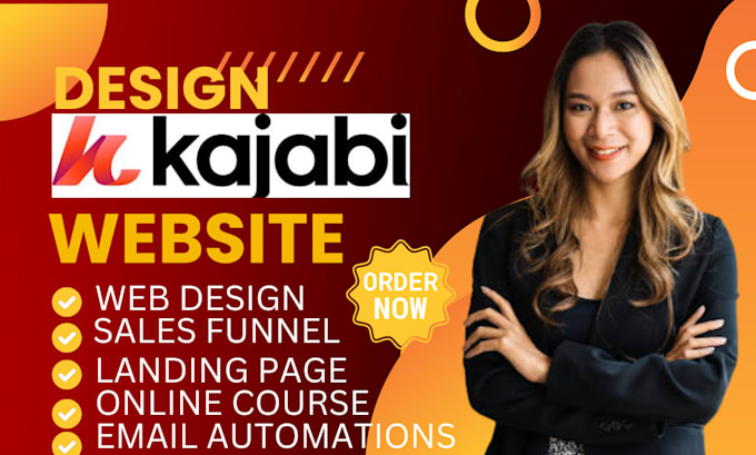 Bestseller - design kajabi website, kajabi landing page, kajabi online course, kajabi