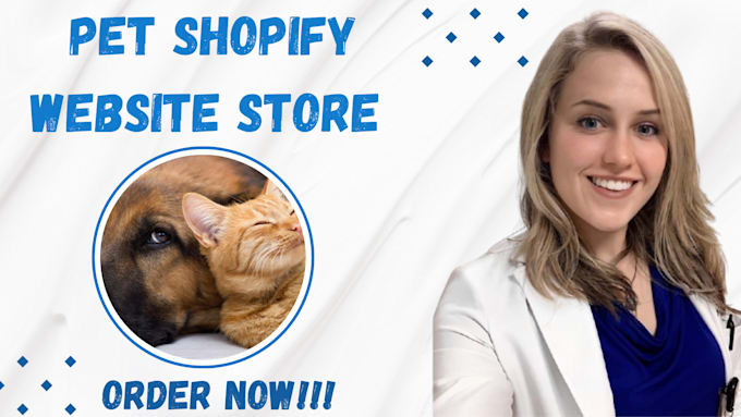 Bestseller - build pet shopify store, pet care custom website