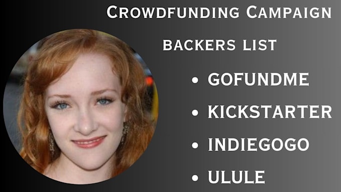 Bestseller - generate an active backers list for your gofundme kickstarter and indiegogo