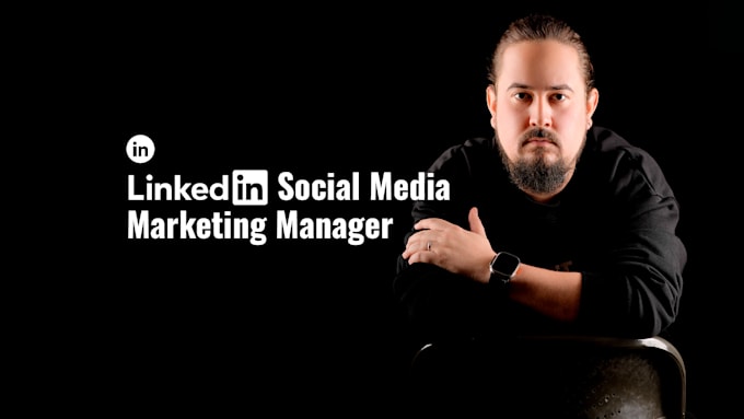 Gig Preview - Be your linkedin social media marketing manager