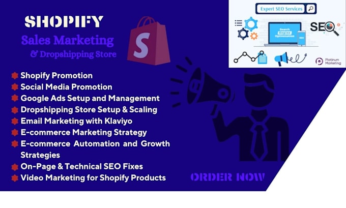 Bestseller - boost your shopify store with expert SEO and sales marketing