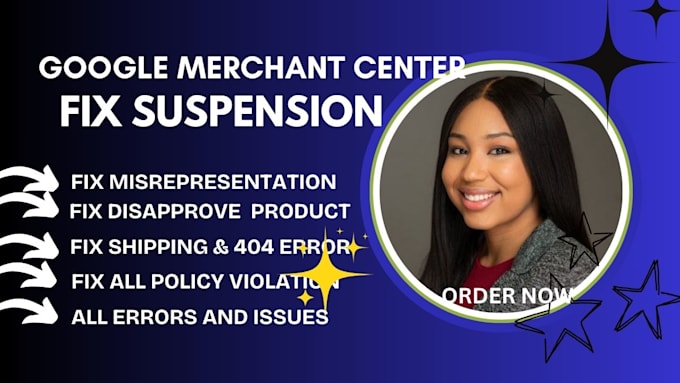 Bestseller - fix google merchant center suspension and misrepresentation