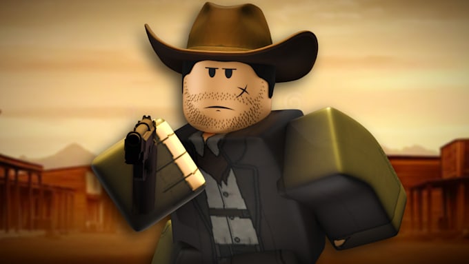 Gig Preview - Make roblox gfx art