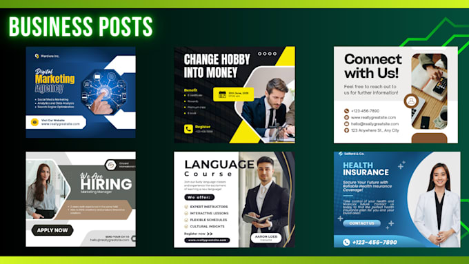 Bestseller - design unique social media post graphics