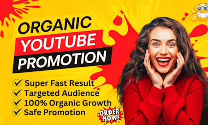 Bestseller - do superfast organic youtube video promotion for viral views