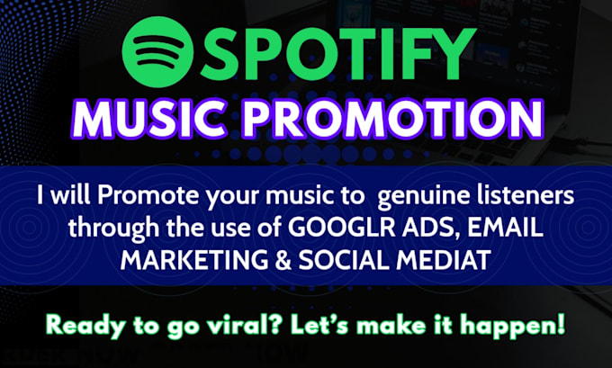 Bestseller - do viral promotion for spotify music and album ads