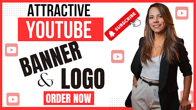 Gig Preview - Create and setup youtube channel with logo, banner, intro, you tube SEO