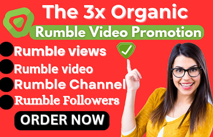 Bestseller - drive organic rumble video promotion for channel growth , boost video marketing