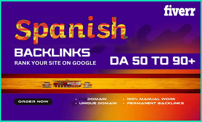 Gig Preview - Do spanish high da dofollow backlink spain es link building