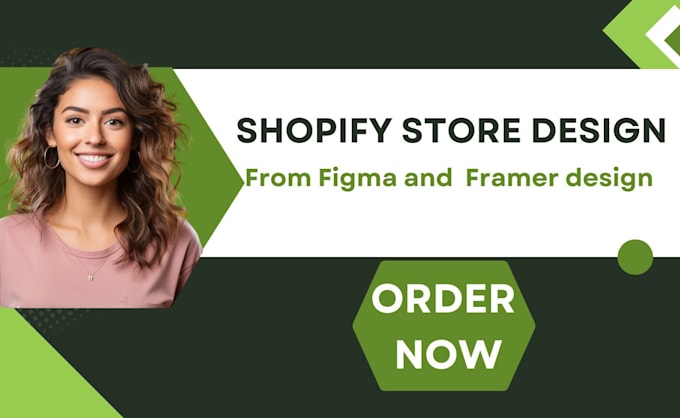 Gig Preview - Redesign shopify store convert figma to shopify migrate framer to shopify store