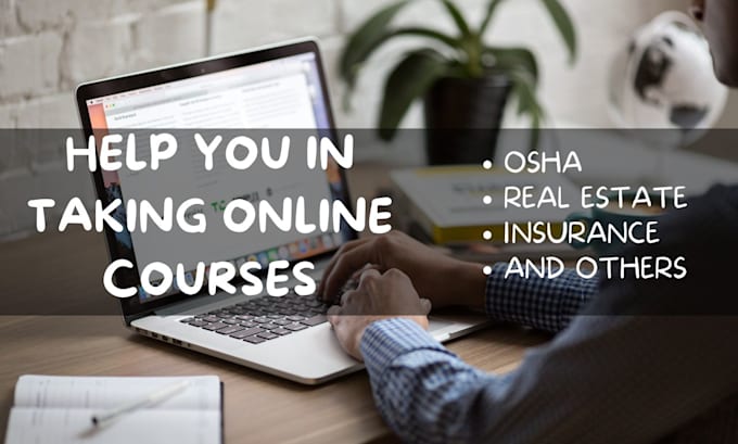 Gig Preview - Help you in taking elearning online course and its test to get you a certificate