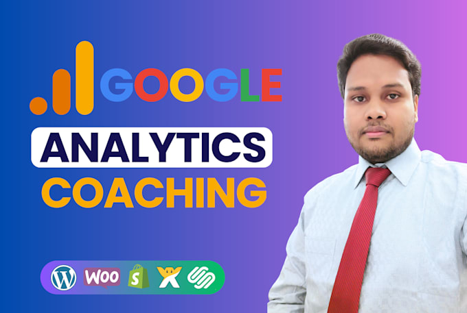 Gig Preview - Coach and setup google analytics ga4 ads conversion tracking with tag manager