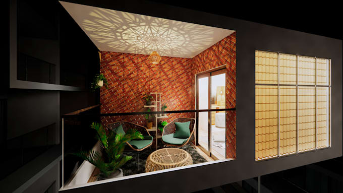 Gig Preview - Create 3d visualization and interior exterior design,walkthrough videos