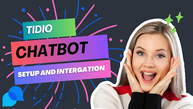 Gig Preview - Build and integrate tidio live chat and ai chatbots for your website