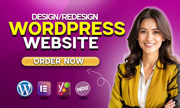 Gig Preview - Design, redesign ,update, edit, copy or revamp wordpress website