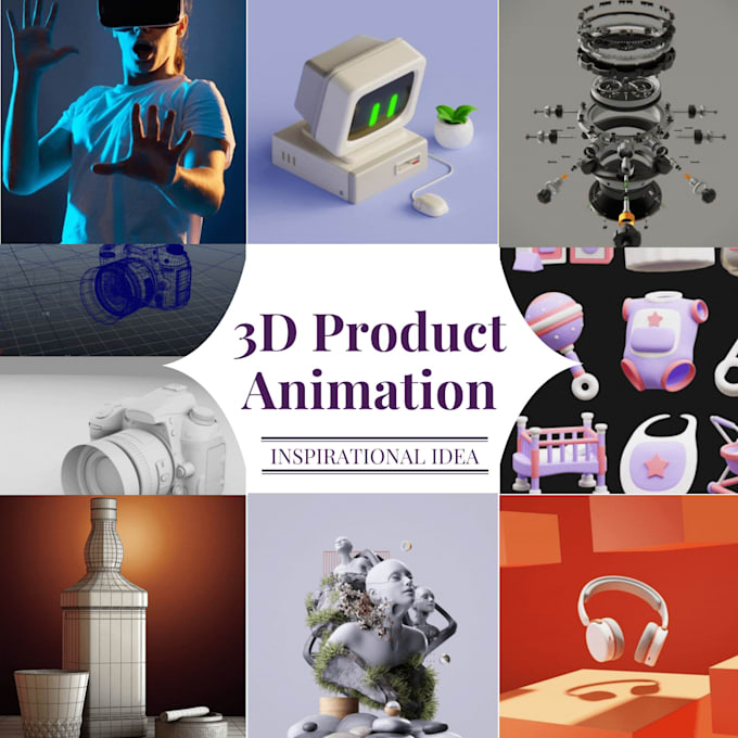 Bestseller - do 3d product animation 3d product video cgi product design industrial animation