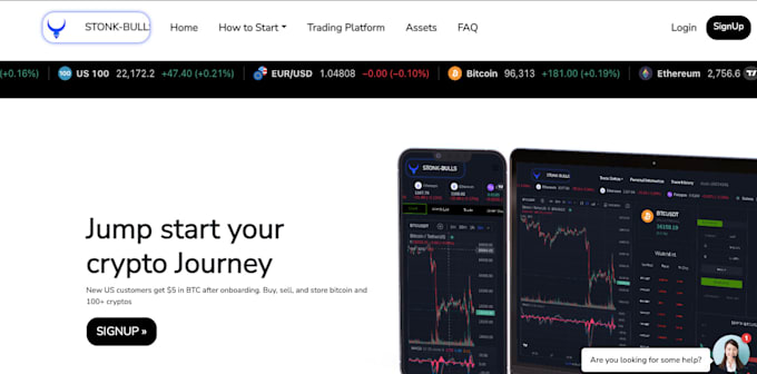 Bestseller - develop a full stack crypto trading platform