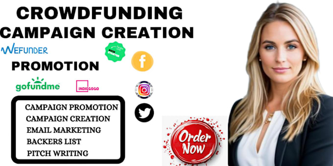 Gig Preview - Do crowdfunding campaign promotion for  indiegogo, gofundme