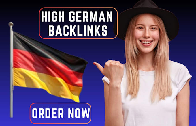 Gig Preview - Make premium 65 german de backlinks for local seo