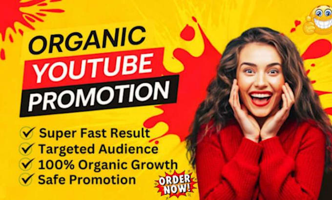 Bestseller - do youtube video promotion, channel, promotion, organic growth, viral views